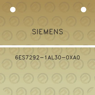 siemens-6es7292-1al30-0xa0