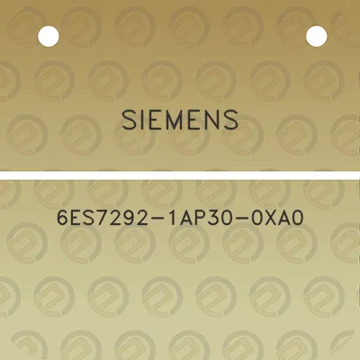 siemens-6es7292-1ap30-0xa0