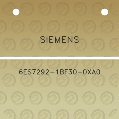 siemens-6es7292-1bf30-0xa0