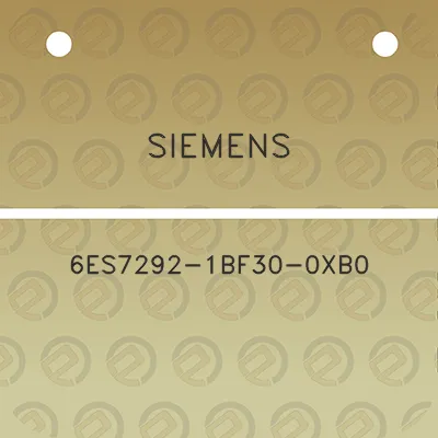 siemens-6es7292-1bf30-0xb0