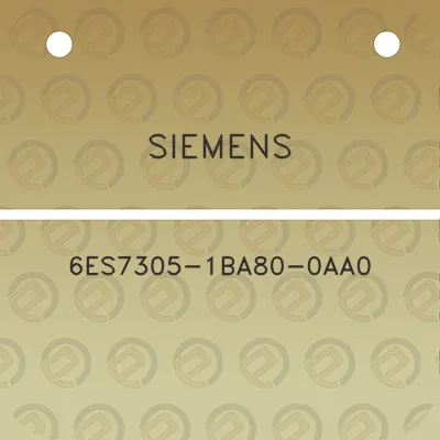 siemens-6es7305-1ba80-0aa0