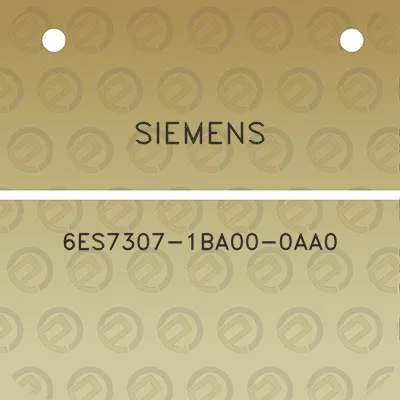 siemens-6es7307-1ba00-0aa0