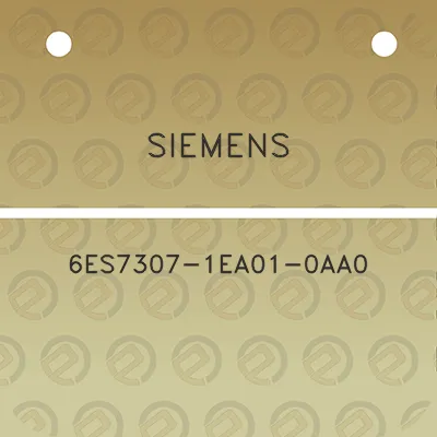 siemens-6es7307-1ea01-0aa0