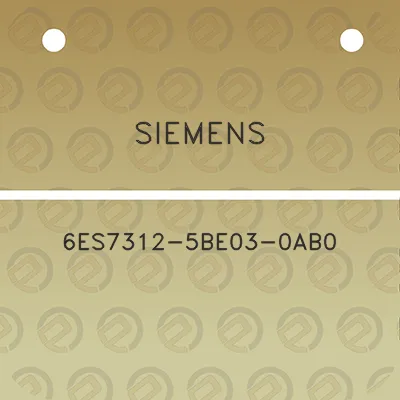 siemens-6es7312-5be03-0ab0