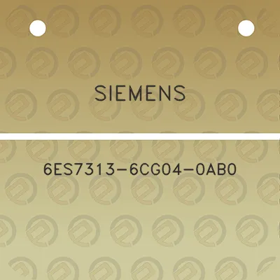 siemens-6es7313-6cg04-0ab0