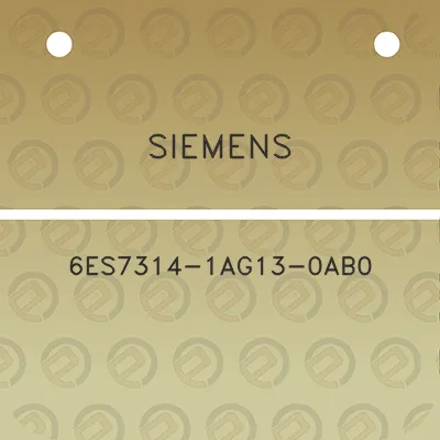 siemens-6es7314-1ag13-0ab0