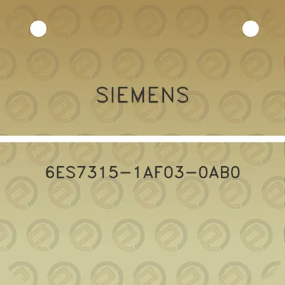 siemens-6es7315-1af03-0ab0