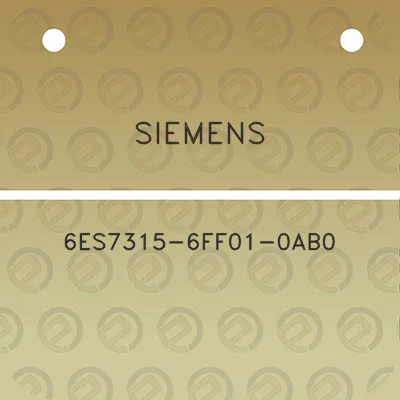 siemens-6es7315-6ff01-0ab0