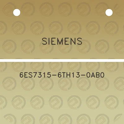 siemens-6es7315-6th13-0ab0