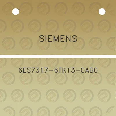 siemens-6es7317-6tk13-0ab0