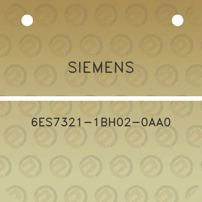 siemens-6es7321-1bh02-0aa0