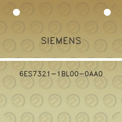 siemens-6es7321-1bl00-0aa0