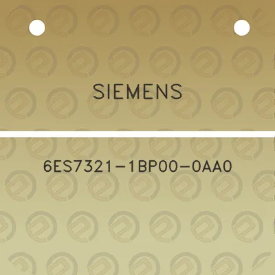 siemens-6es7321-1bp00-0aa0