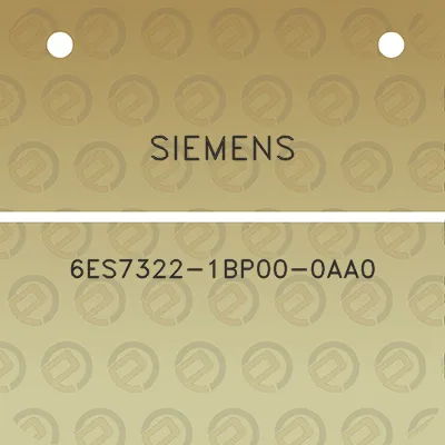 siemens-6es7322-1bp00-0aa0