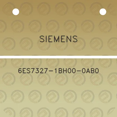 siemens-6es7327-1bh00-0ab0