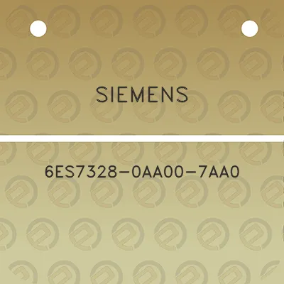 siemens-6es7328-0aa00-7aa0