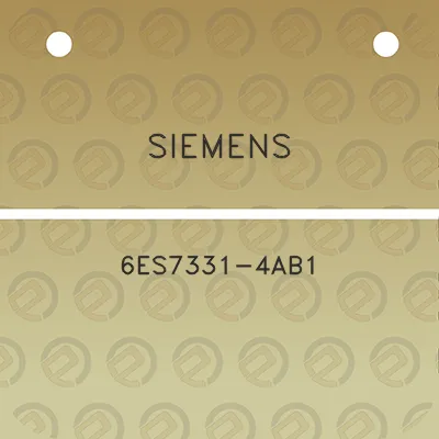 siemens-6es7331-4ab1