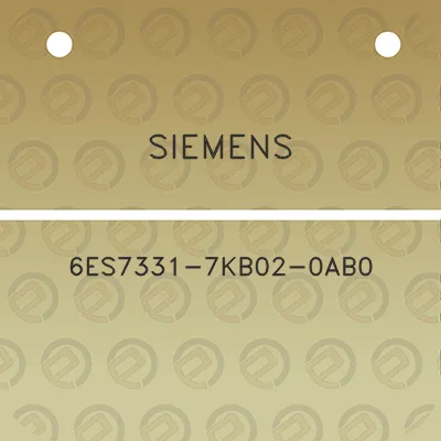 siemens-6es7331-7kb02-0ab0