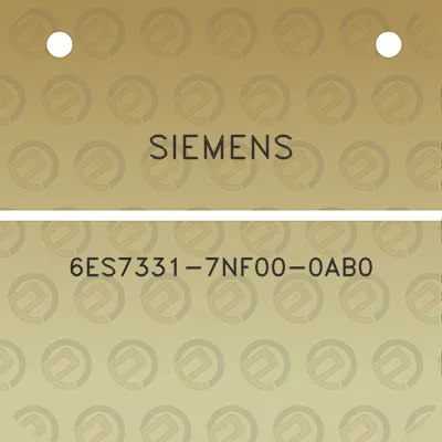 siemens-6es7331-7nf00-0ab0