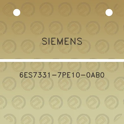 siemens-6es7331-7pe10-0ab0