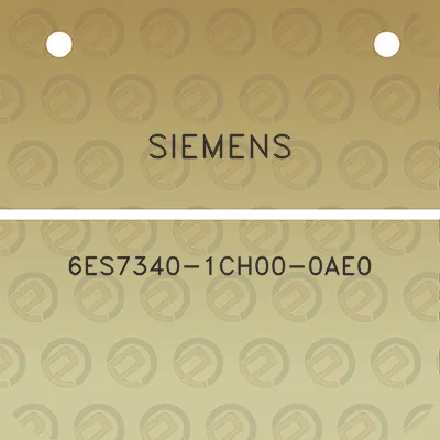 siemens-6es7340-1ch00-0ae0