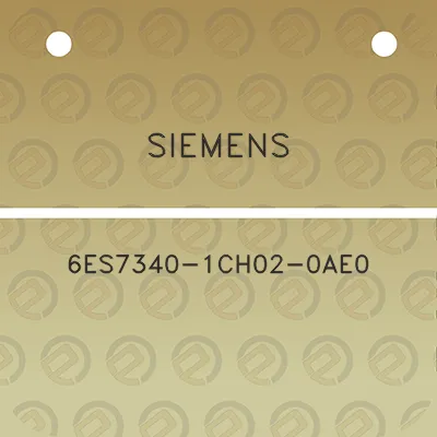 siemens-6es7340-1ch02-0ae0