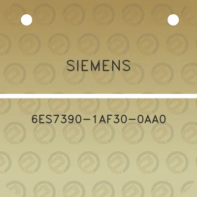 siemens-6es7390-1af30-0aa0