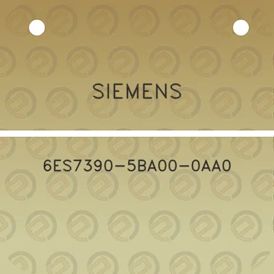 siemens-6es7390-5ba00-0aa0