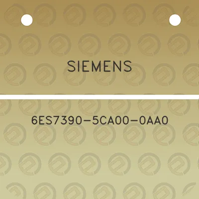 siemens-6es7390-5ca00-0aa0