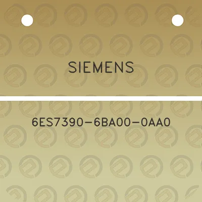 siemens-6es7390-6ba00-0aa0