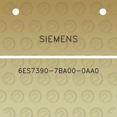 siemens-6es7390-7ba00-0aa0