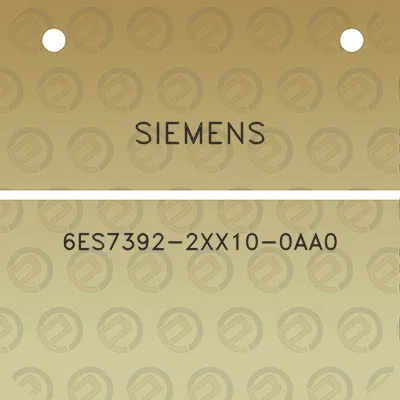 siemens-6es7392-2xx10-0aa0