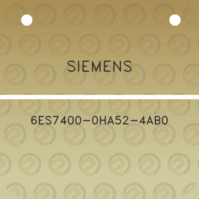 siemens-6es7400-0ha52-4ab0