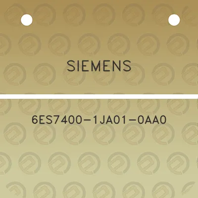 siemens-6es7400-1ja01-0aa0