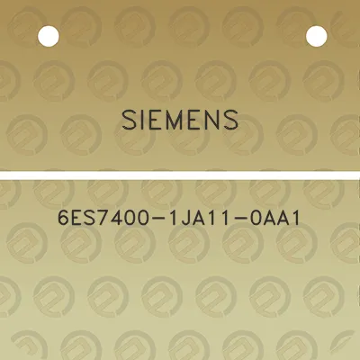 siemens-6es7400-1ja11-0aa1