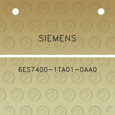 siemens-6es7400-1ta01-0aa0