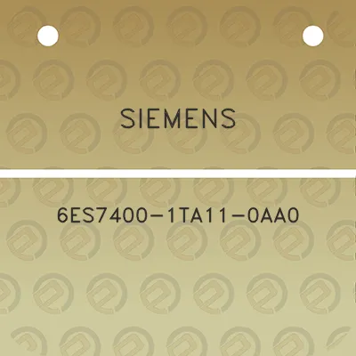 siemens-6es7400-1ta11-0aa0