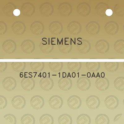 siemens-6es7401-1da01-0aa0