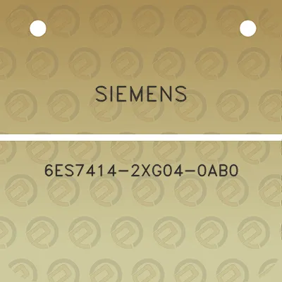 siemens-6es7414-2xg04-0ab0