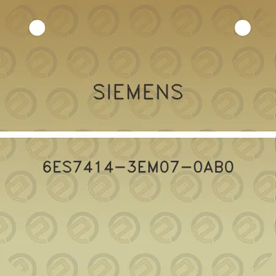 siemens-6es7414-3em07-0ab0