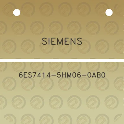 siemens-6es7414-5hm06-0ab0