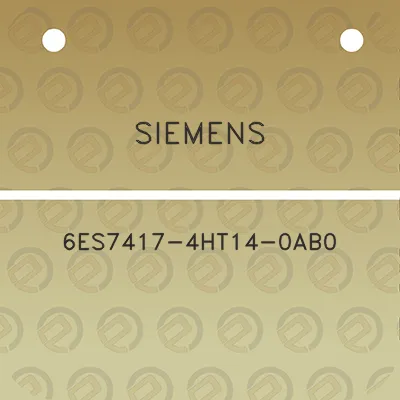 siemens-6es7417-4ht14-0ab0