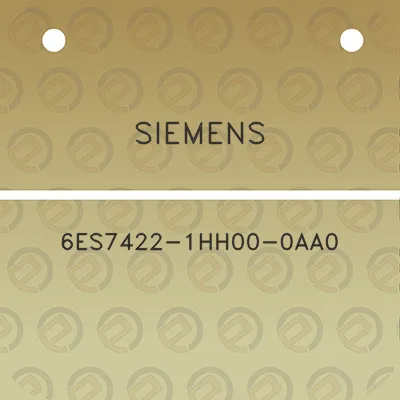 siemens-6es7422-1hh00-0aa0