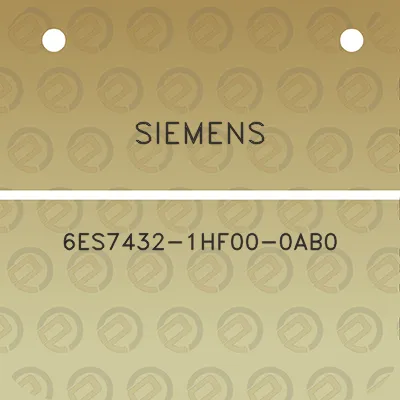 siemens-6es7432-1hf00-0ab0