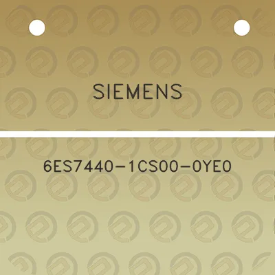 siemens-6es7440-1cs00-0ye0