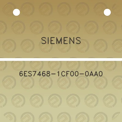 siemens-6es7468-1cf00-0aa0