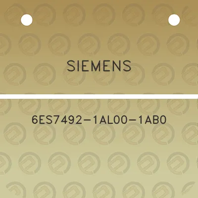 siemens-6es7492-1al00-1ab0