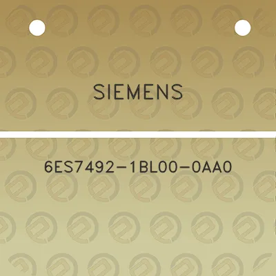 siemens-6es7492-1bl00-0aa0