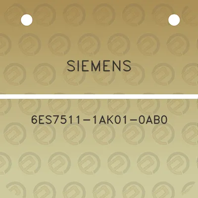 siemens-6es7511-1ak01-0ab0