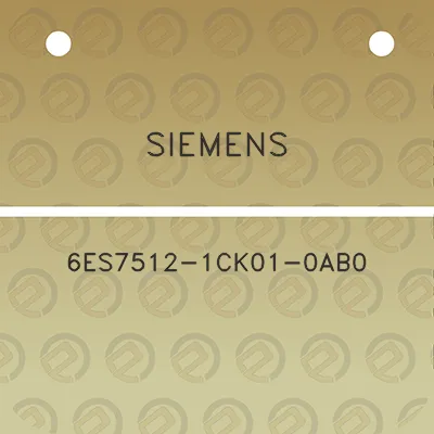 siemens-6es7512-1ck01-0ab0